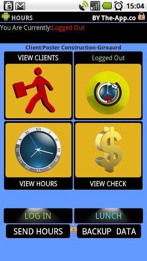 .Hours - Time Clock Card free