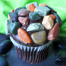 April Fool's Day Rock Cupcakes