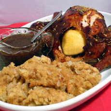 Whole Oven-Barbecued Chicken