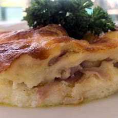 Cheese and Ham Charlotte