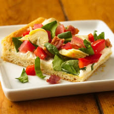 Artichoke 'n Bacon Crescent Squares