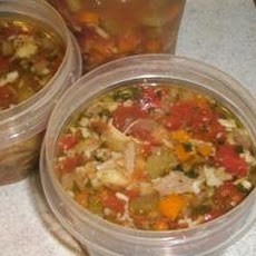 Turkey Soup With Dumplings