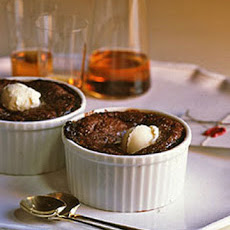 Individual Dark Chocolate Pudding Cakes