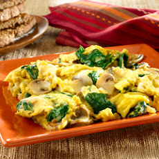 Spinach & Mushroom Scramble