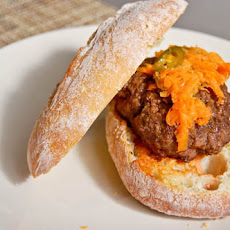 Vietnamese Banh Mi Burgers