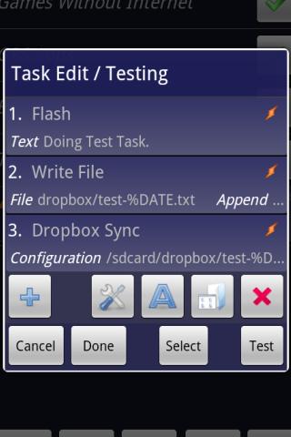Dropbox Sync for Tasker Locale