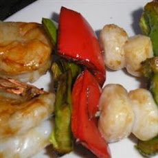 Scallop and Shrimp Kabobs