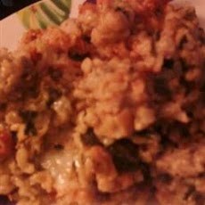 Spinach Beef Bake