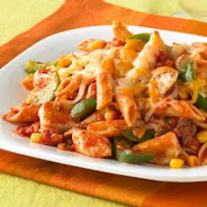 Cheesy Chicken and Salsa Skillet