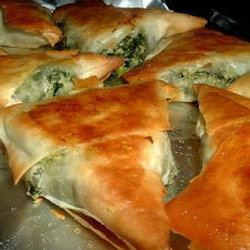 Greek Spinach Triangles