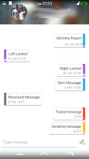 How to download EvolveSMS Raised Blue patch 1.00 apk for bluestacks