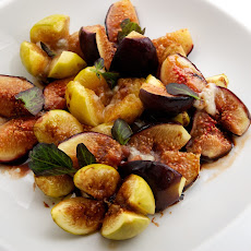Balsamic Roasted Figs with Gorgonzola Dolce
