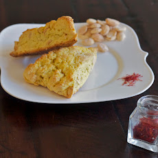 Saffron Scones with Marcona Almonds
