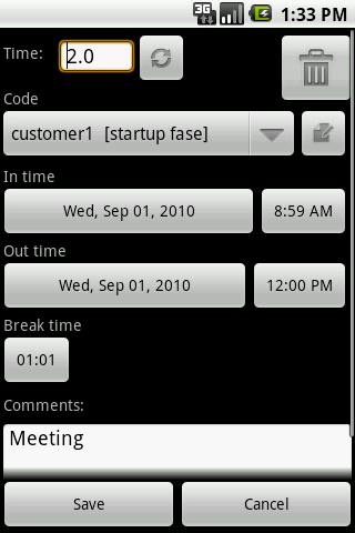 【免費生產應用App】myTimeSheet Free-APP點子