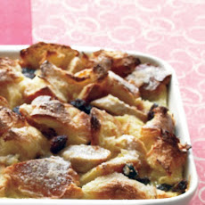 Banana-Raisin Bread Pudding