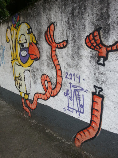 Art Grafite Pinto Sem Perna