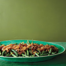 Green Beans with Caramelized Onions and Tarragon