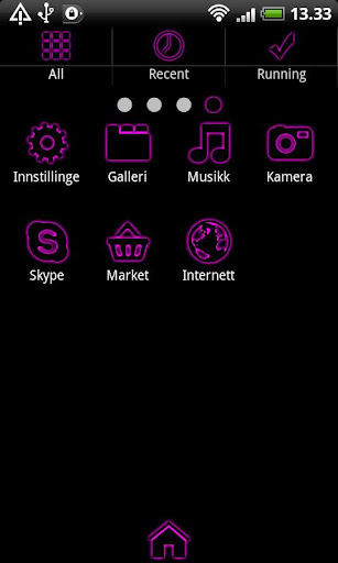 免費下載個人化APP|Neon Pink GO Launcher EX Theme app開箱文|APP開箱王