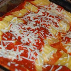Three Cheese Manicotti