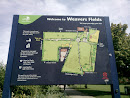 Weavers Fields Park Sign