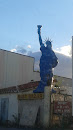 Statue De La Liberté Bleue