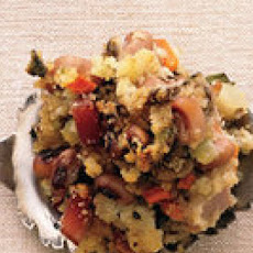 Black-Eyed Pea and Cornbread Stuffing