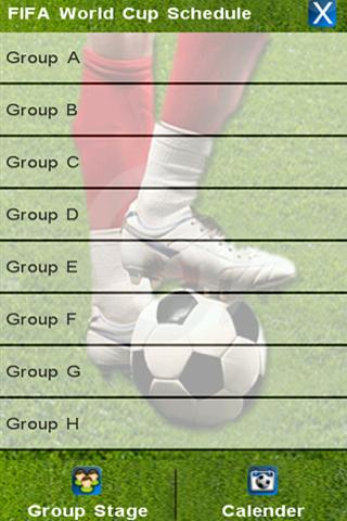 FIFA WORLD CUP 2010 SCHEDULE