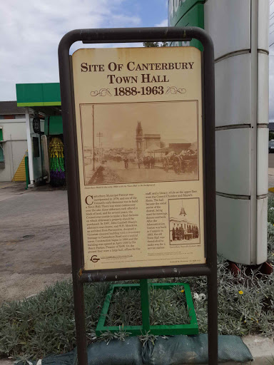 Site of Canterbury Town Hall