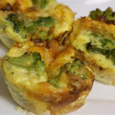 Broccoli and Cheese Mini Quiche