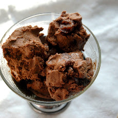 Cherry-and-Cardamom Chocolate Ice Cream