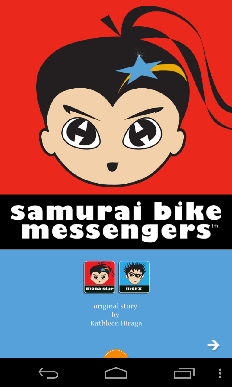 Android application Samurai Bike Messengers screenshort