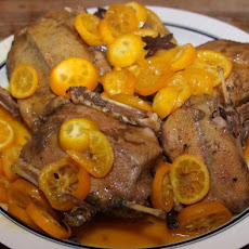 Roasted Duck With Kumquat Sauce