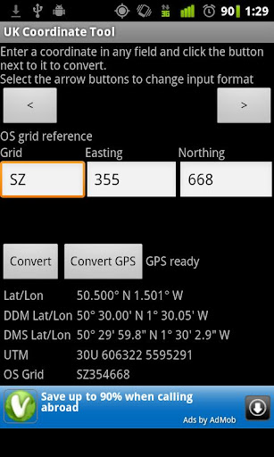 UK Coordinate Tool