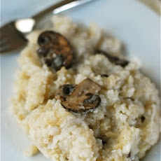 Slow Cooker Mushroom Sage Risotto