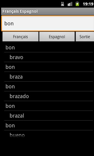 French Spanish Dictionary