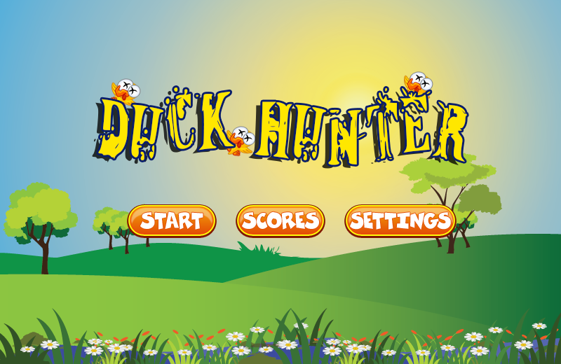 Android application Duck Hunting Game screenshort