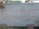 Gedenken Tafel Franz Schreiner