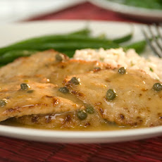 Veal Scaloppine With Lemon & Capers