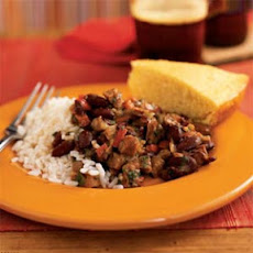 Andouille and Red Beans with Rice