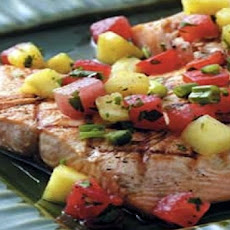 Salmon with Fruit Salsa