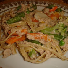 Tuna Linguine Primavera