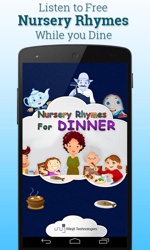 Android application Nursery Rhymes for Dinner screenshort
