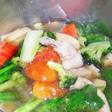 Chicken Noodle Soup With Veggies