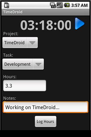 TimeDroid Pro for Freshbooks