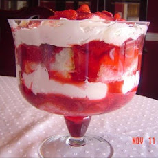 Strawberry Angel Trifle