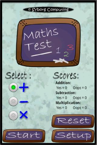 Maths Test