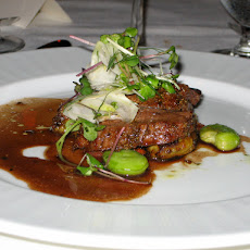 Northern Italian Stilton Stuffed Filet with Norton Reduction Plum Sauce
