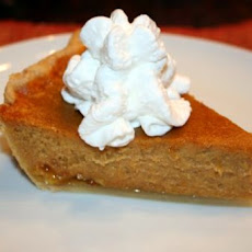 Pumpkin-Sour Cream Custard Pie
