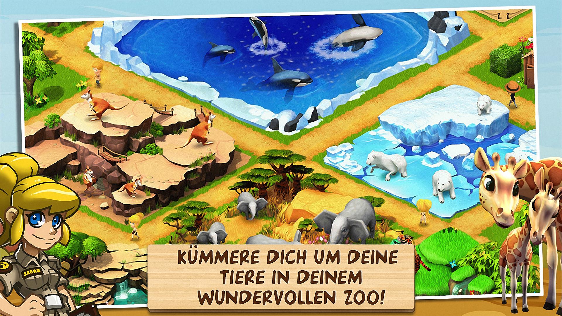 Android application Wonder Zoo: Animal rescue game screenshort