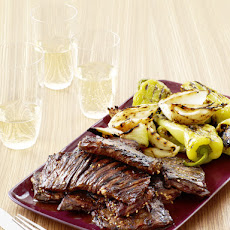 Grilled Korean-Style Skirt Steak